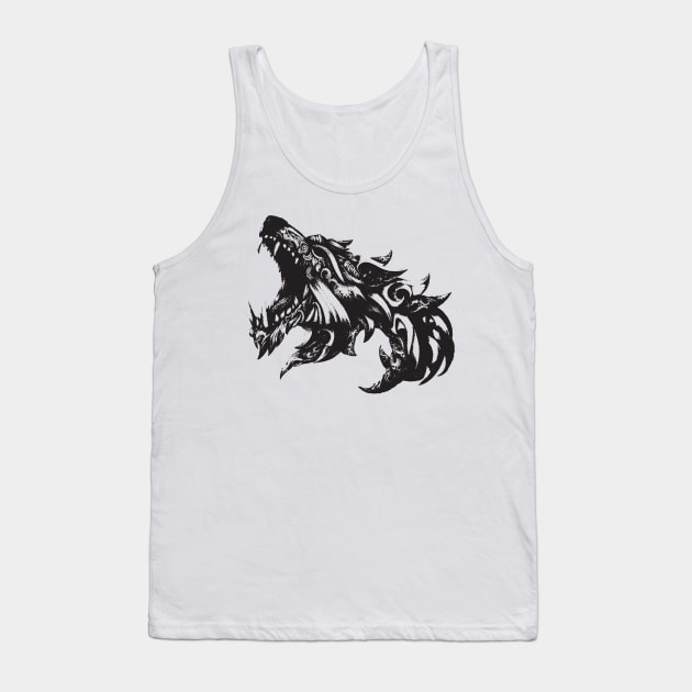 God of War Tank Top by Hedgeh0g